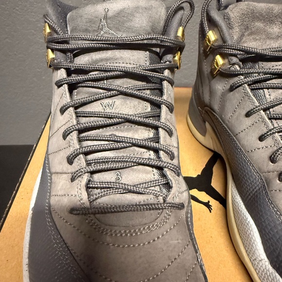 Air Jordan 12 Retro “Dark Grey/Wolf Grey” – Size 12 - Picture 9 of 11